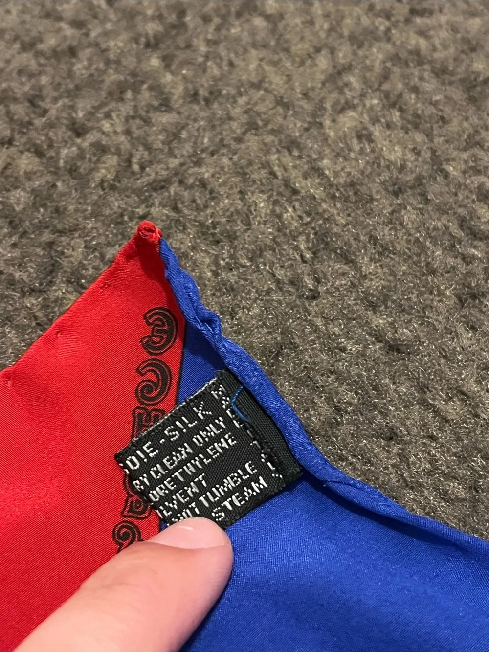 Vintage Versace Silk Scarf